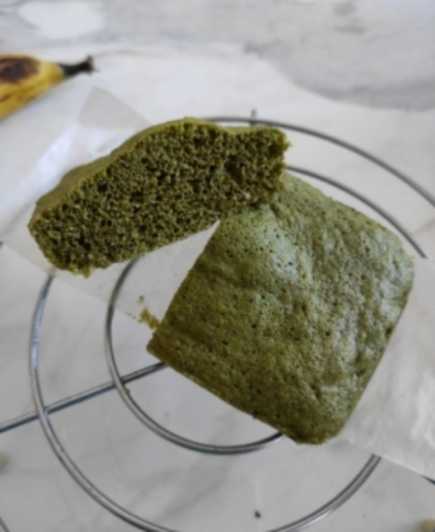 Panecillo de matcha Paso 3 Panecillo de matcha Paso 3