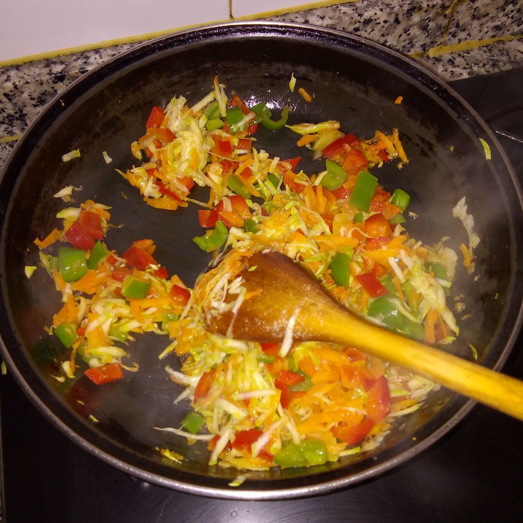 Berenjenas rellenas saludables Paso 2 Berenjenas rellenas saludables Paso 2