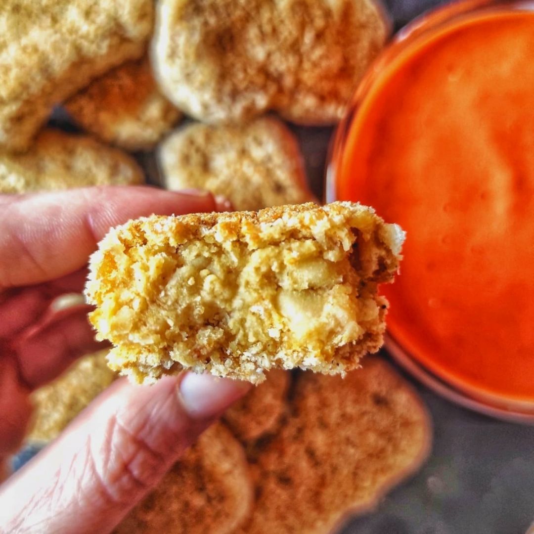 NUGGETS DE GARBANZO Paso 1 NUGGETS DE GARBANZO Paso 1