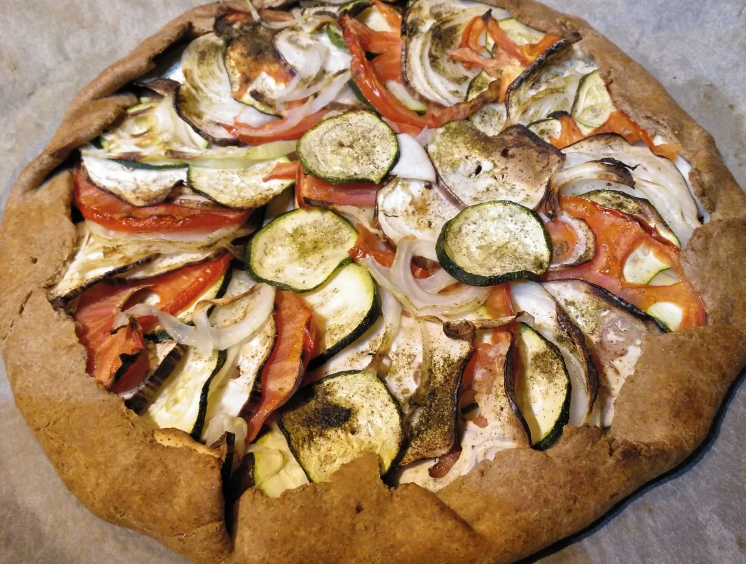 Galette de ratatouille 🍆 Galette de ratatouille 🍆