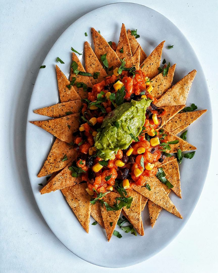 💚NACHOS SALUDABLES CON CHILI VEGANO💚