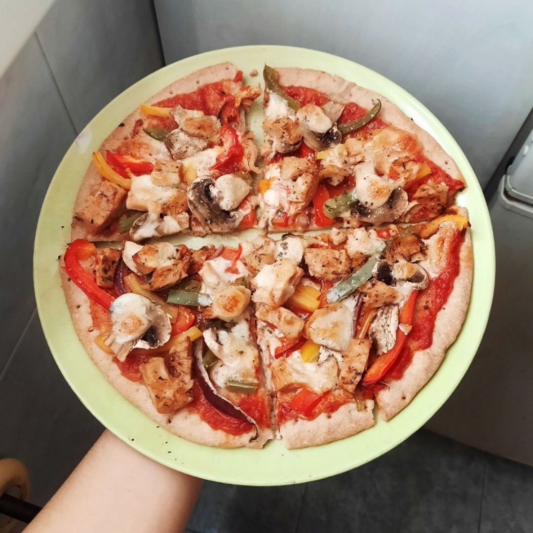 Pizza vegetariana 