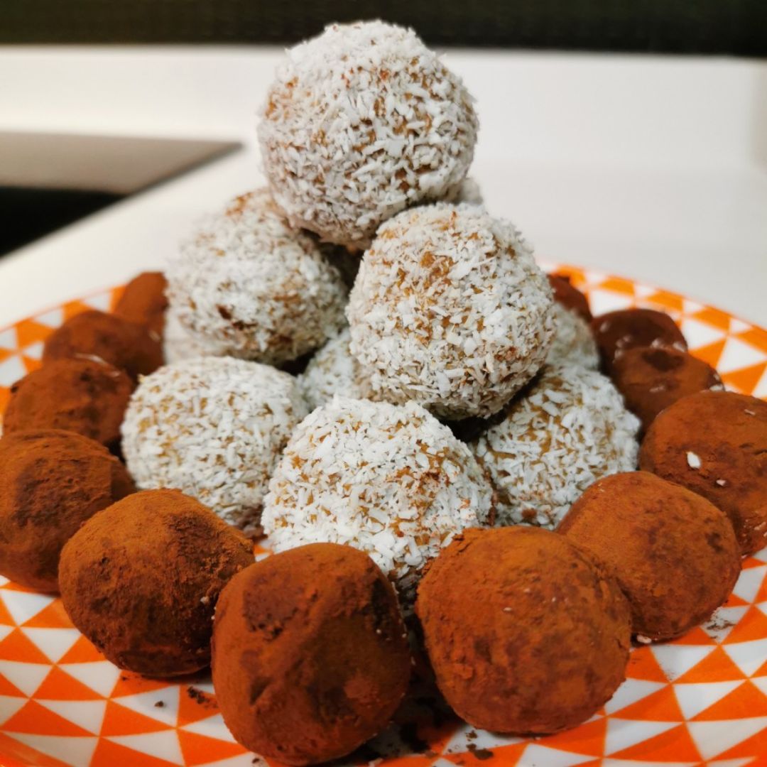 Trufas de boniato Trufas de boniato