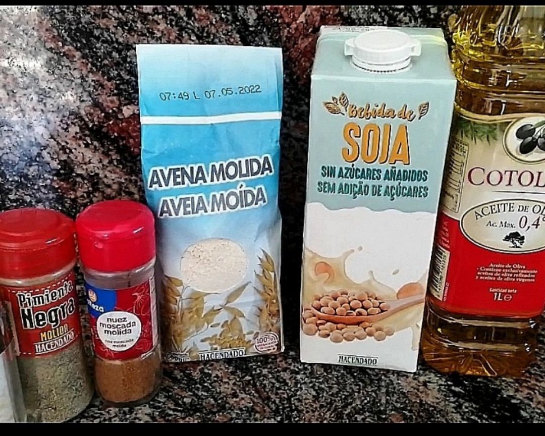 Bechamel Vegana Paso 0 Bechamel Vegana Paso 0