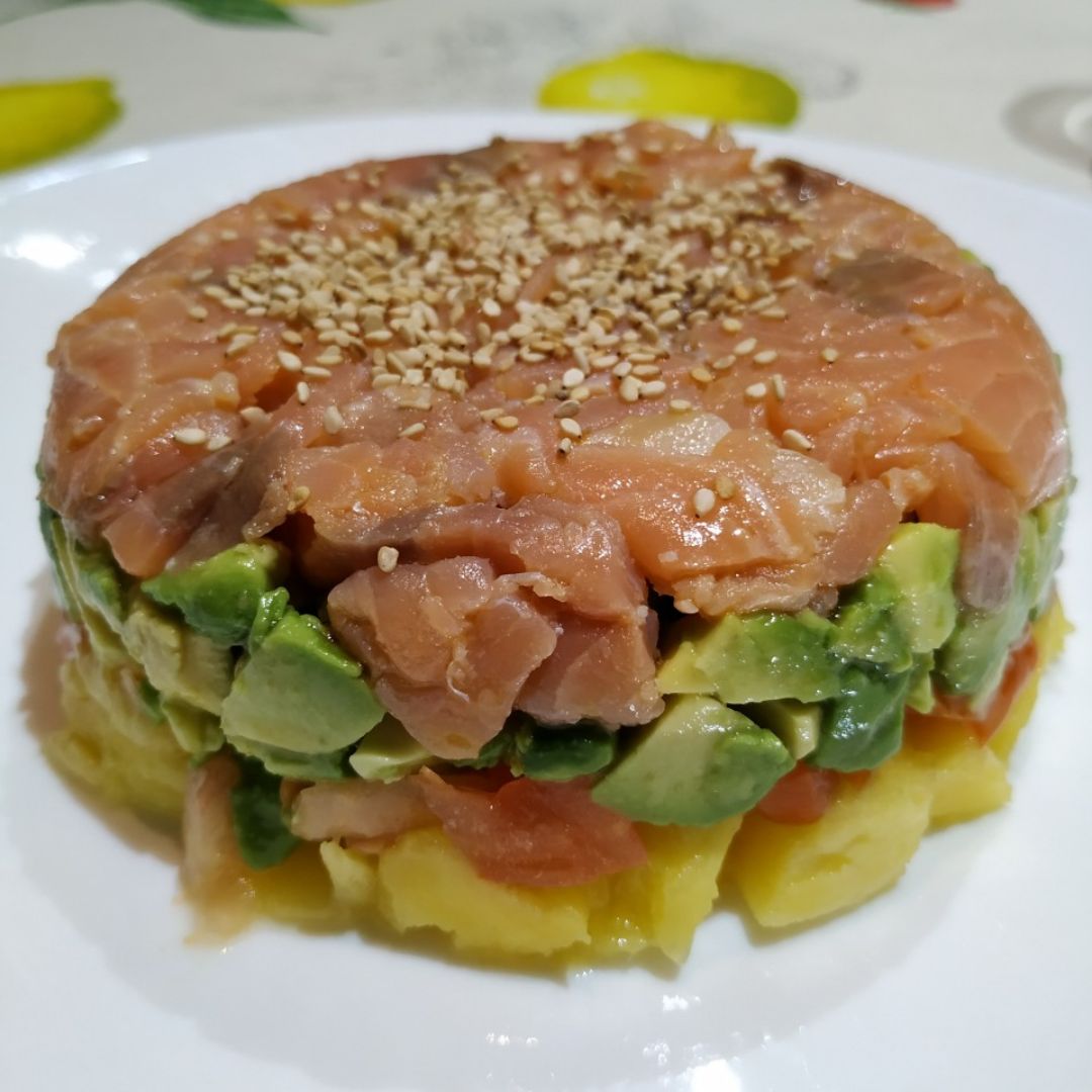 ✨Tartar de Salmón Ahumado y Mango✨