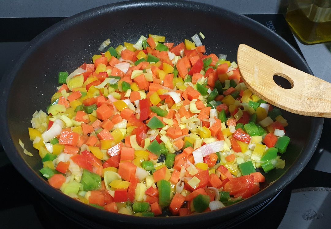 Bulgur con verduras, anacardos y dátiles al Ras el Hanout Paso 0 Bulgur con verduras, anacardos y dátiles al Ras el Hanout Paso 0