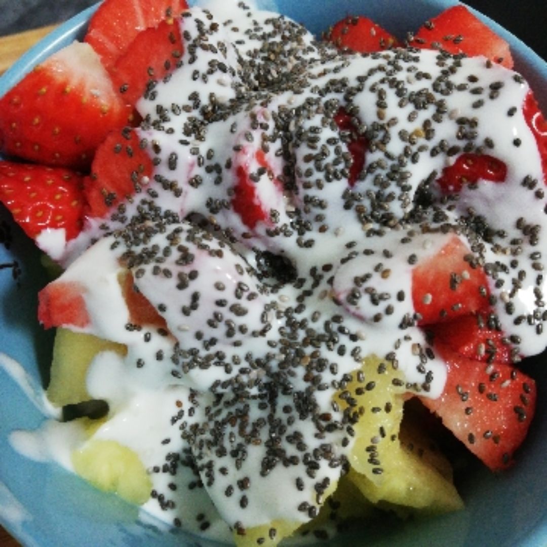 Kefir con frutas Kefir con frutas