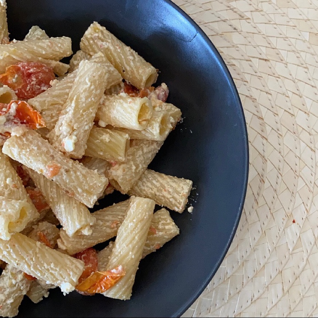 RIGATONI CON FETA