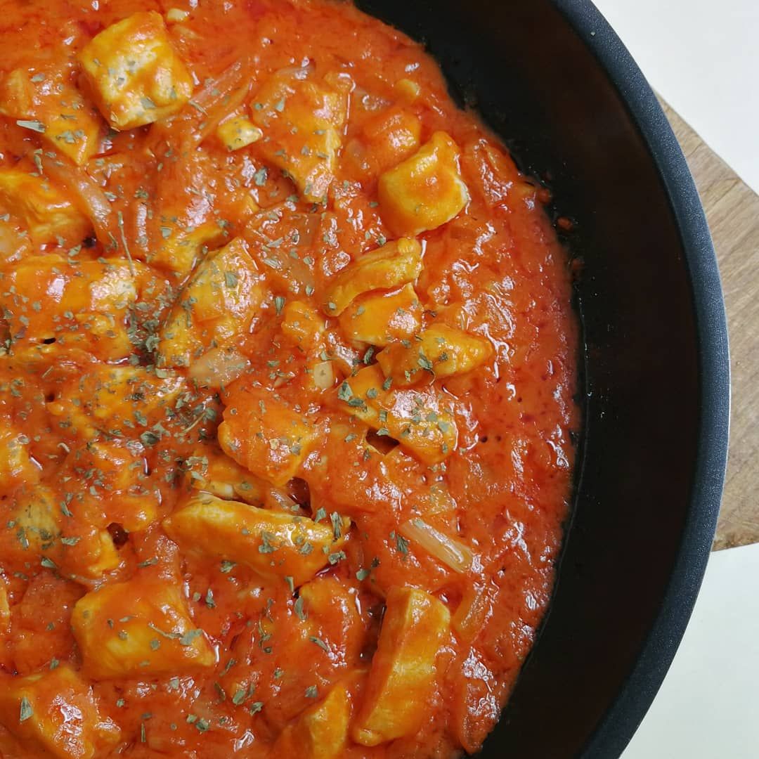 Pollo al curry Pollo al curry