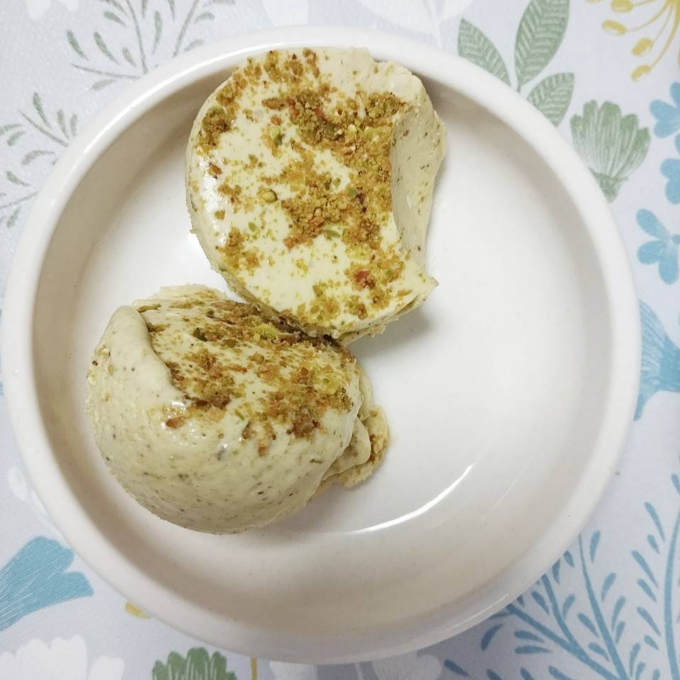 Helado de pistacho 