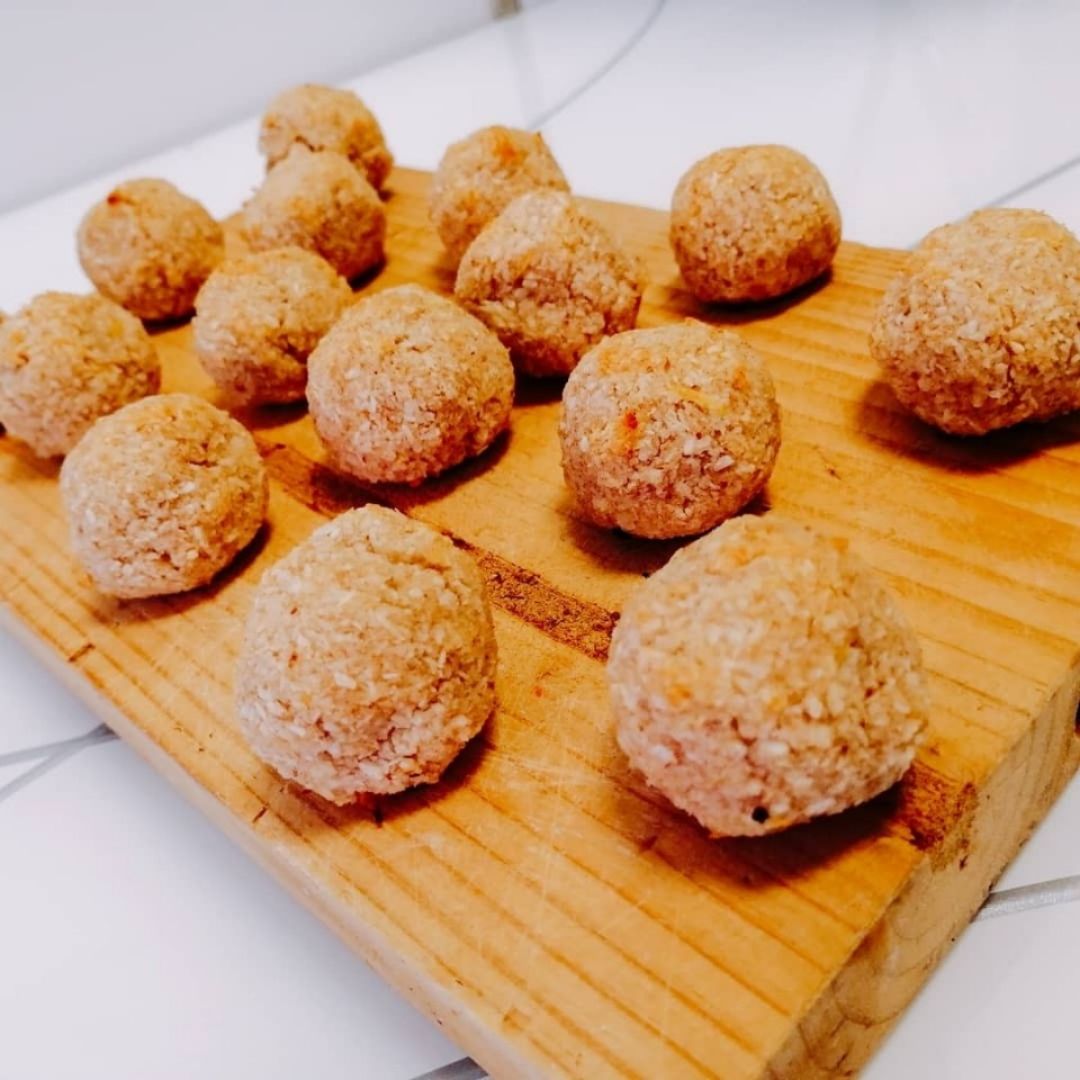 BOLITAS DE COCO 🥥🍫 Paso 2