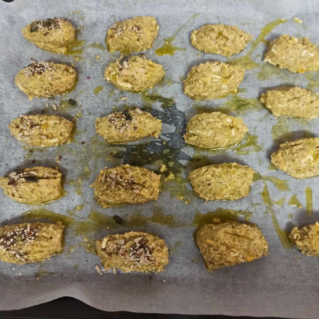 Croquetas de brócoli con queso y atún. Paso 2 Croquetas de brócoli con queso y atún. Paso 2