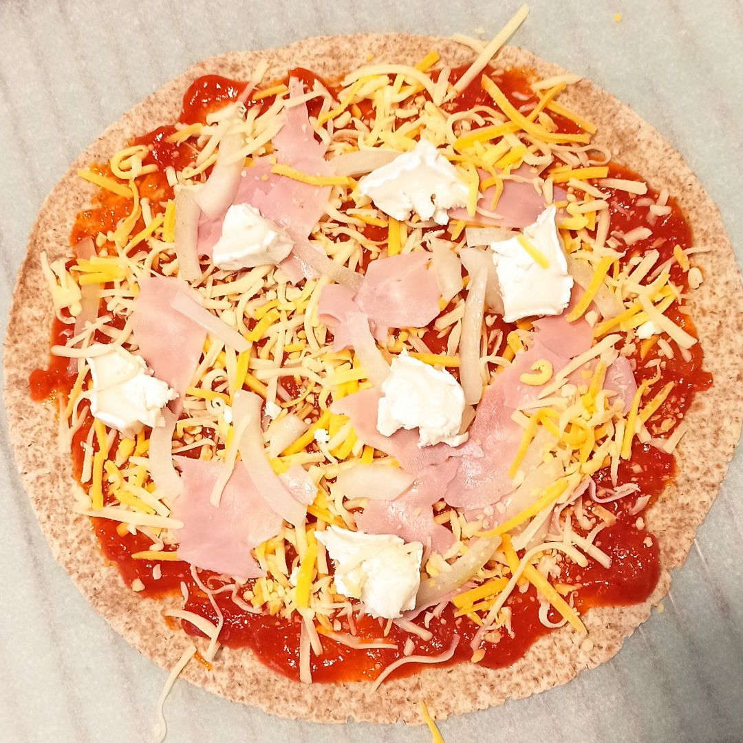 Pizza con base integral FÁCIL y RÁPIDA 🍕 Paso 0 Pizza con base integral FÁCIL y RÁPIDA 🍕 Paso 0