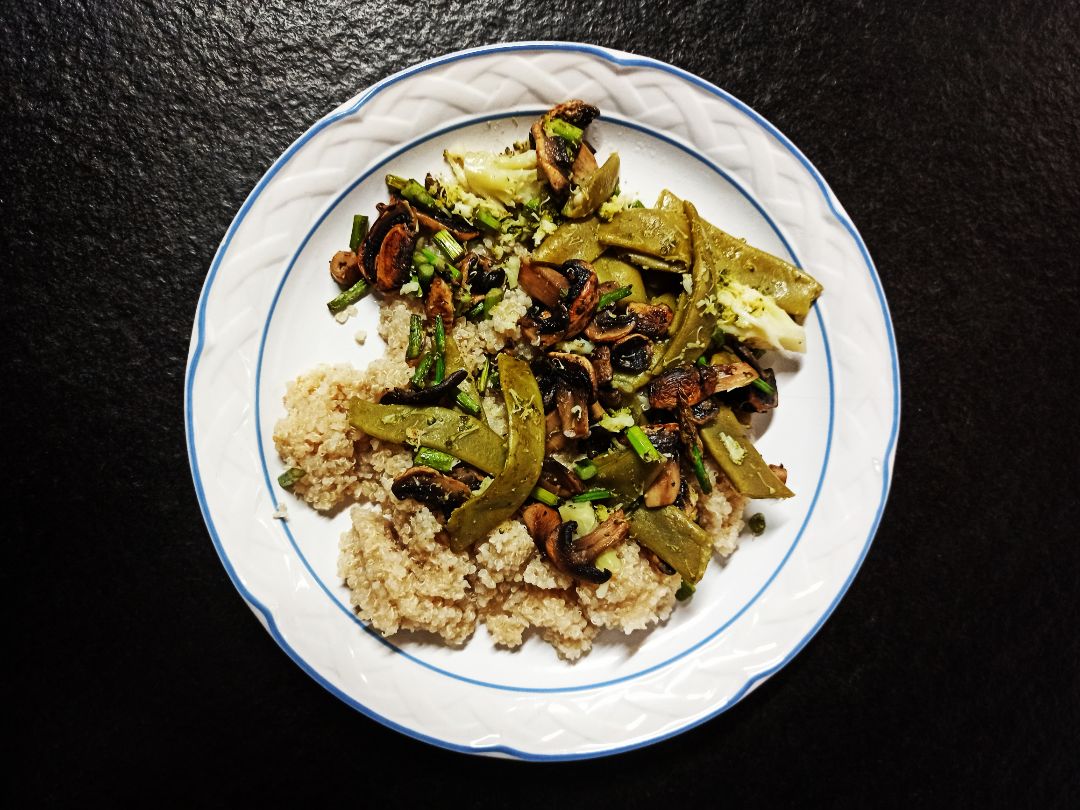 Quinoa con verduras