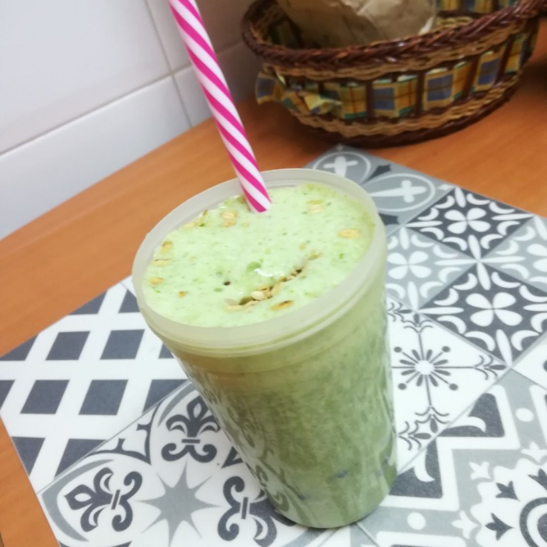 Batido de Matcha y Espinacas Batido de Matcha y Espinacas