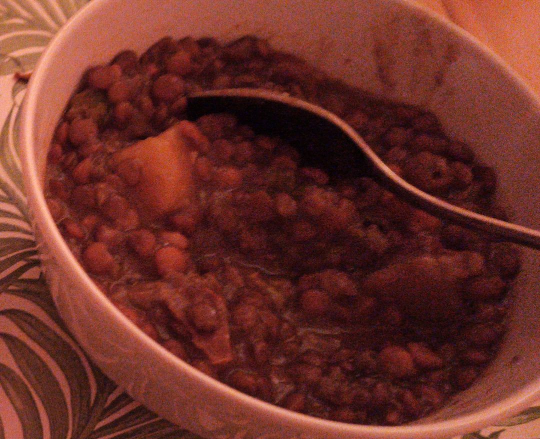Lentejas con verduras Lentejas con verduras