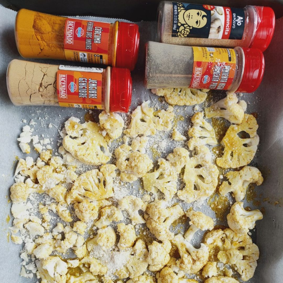 Chips de coliflor Chips de coliflor