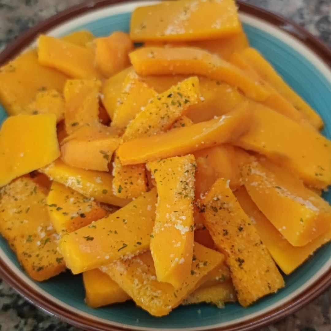 Calabaza especiada al horno Calabaza especiada al horno
