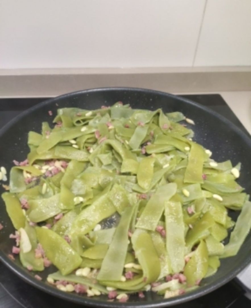 Judías verdes con jamón Paso 4 Judías verdes con jamón Paso 4