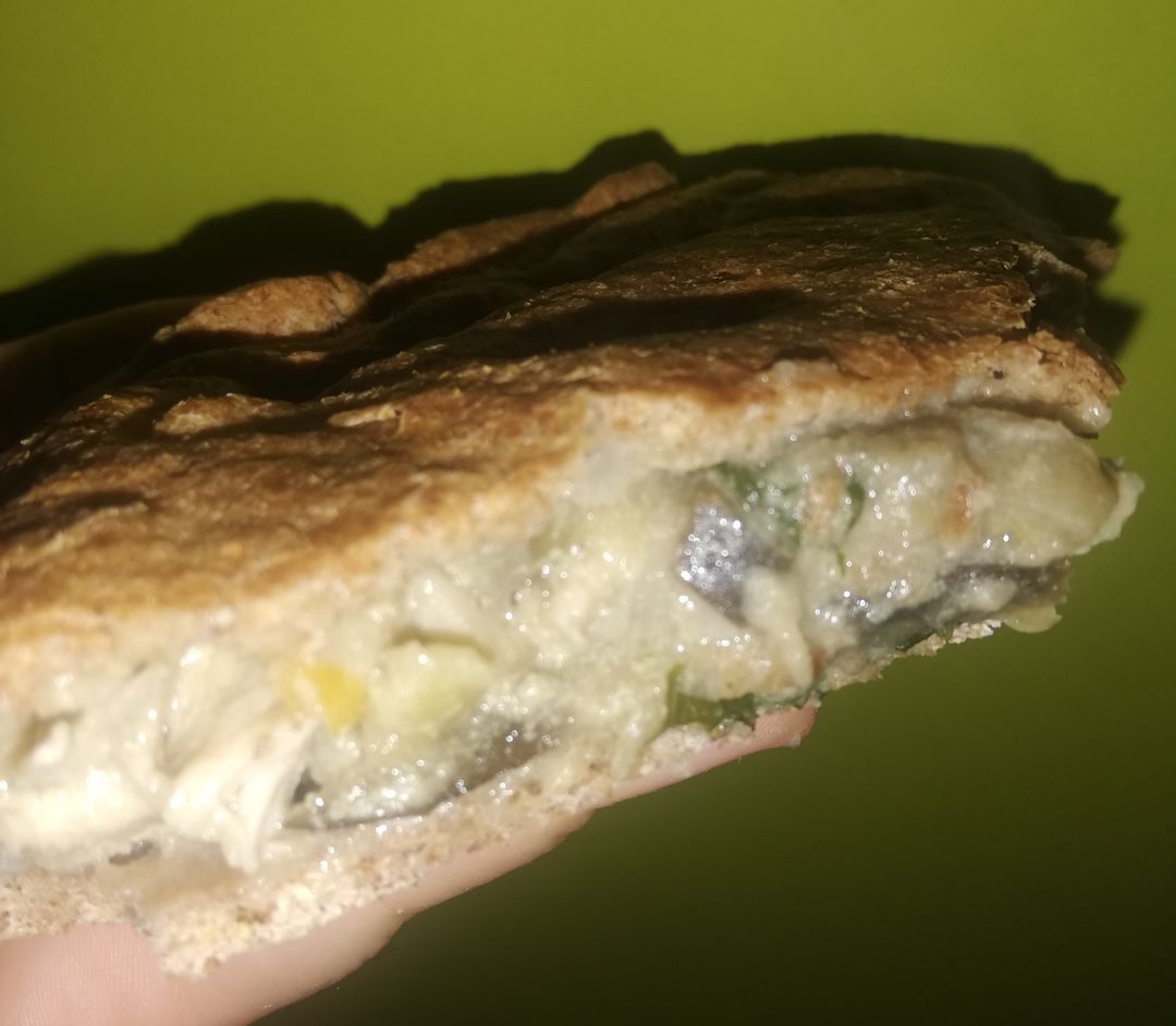 Empanada integral de verduras y pollo Paso 4 Empanada integral de verduras y pollo Paso 4
