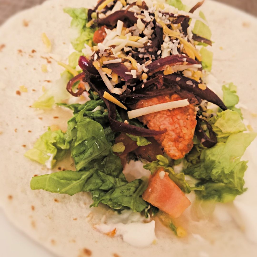 Fajitas de pollo desde el otro lado del charco Fajitas de pollo desde el otro lado del charco
