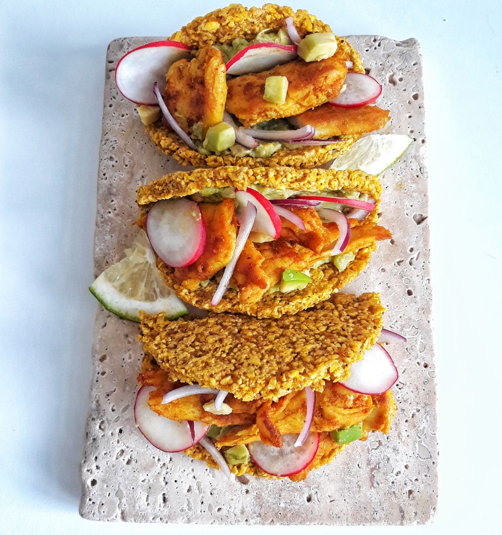 🌮TACOS DE PLÁTANO MACHO CON HEURA AL "RAS EL HANOUT"🌮 Paso 1