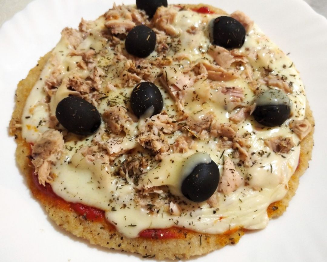 Pizza exprés en sartén