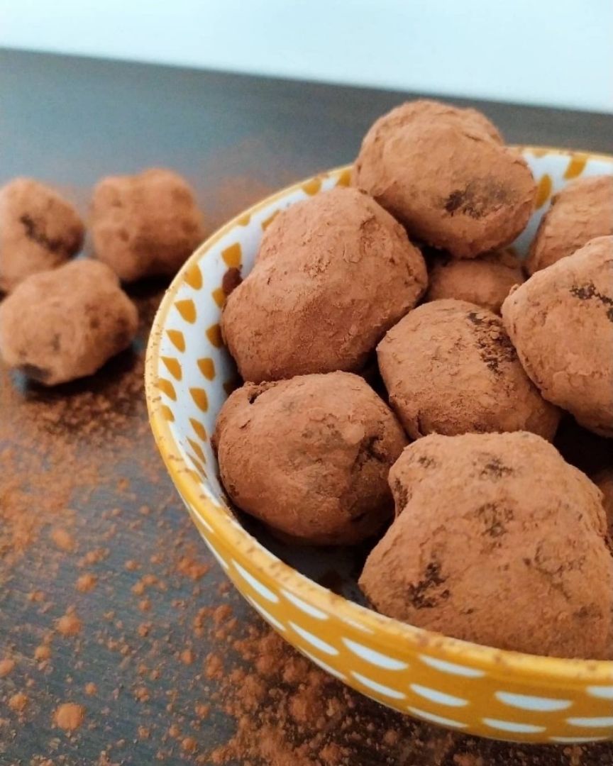 Trufas de chocolate 🍫🤎 Trufas de chocolate 🍫🤎