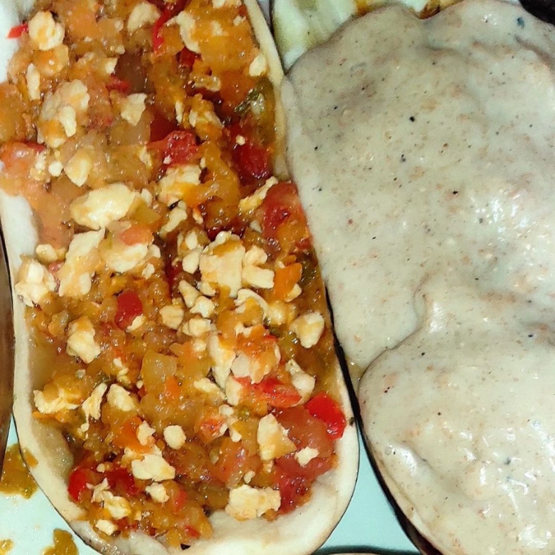Berenjenas rellenas Berenjenas rellenas