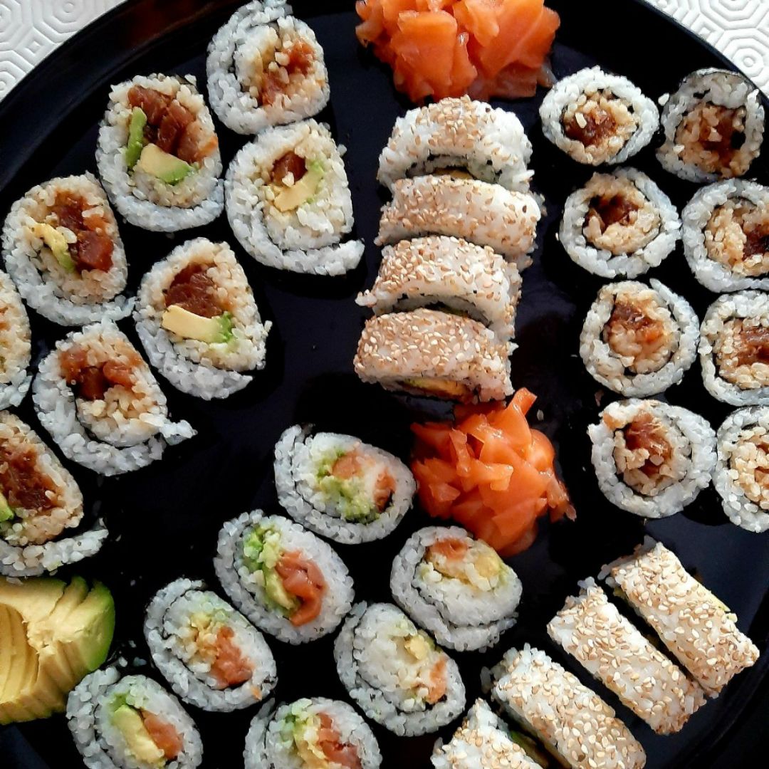 Sushi casero