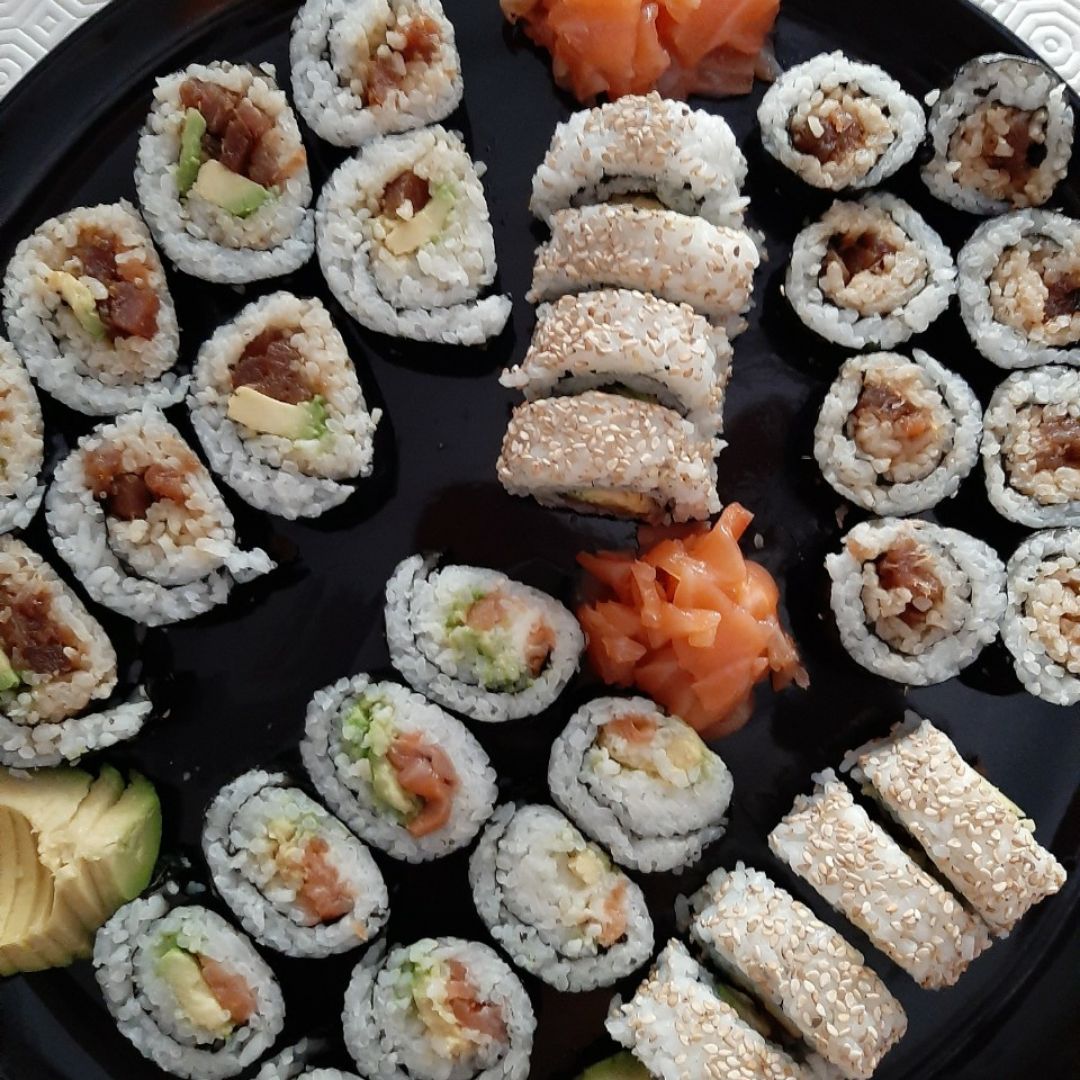 Sushi caseroStep 0