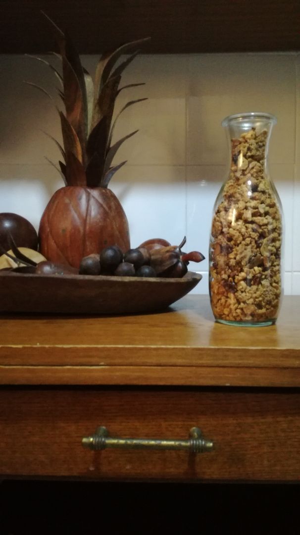 Granola o muesli casero con frutos secos Paso 6 Granola o muesli casero con frutos secos Paso 6