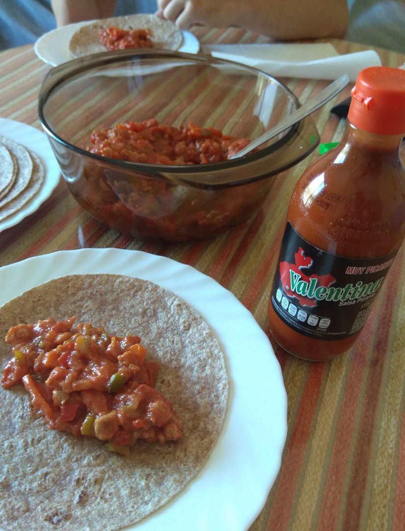 Fajitas vegetarianas 🌯 Fajitas vegetarianas 🌯