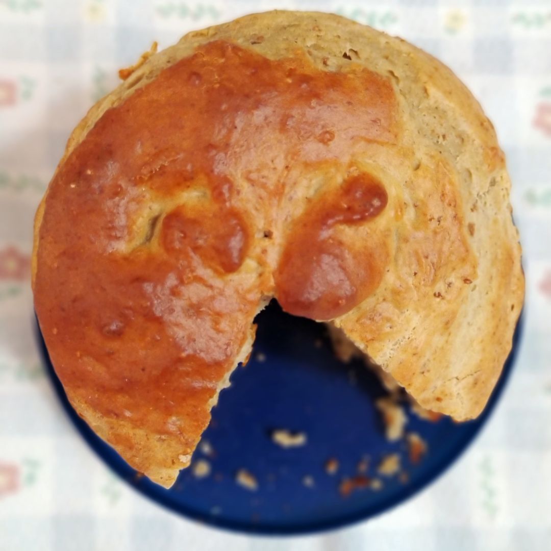 Bizcocho de espelta y plátano Bizcocho de espelta y plátano
