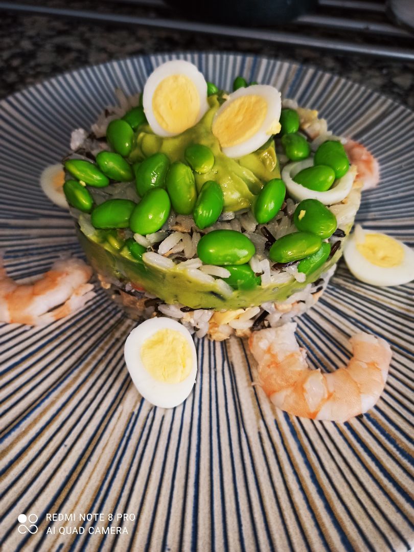 Ensalada de arroz salvaje Ensalada de arroz salvaje