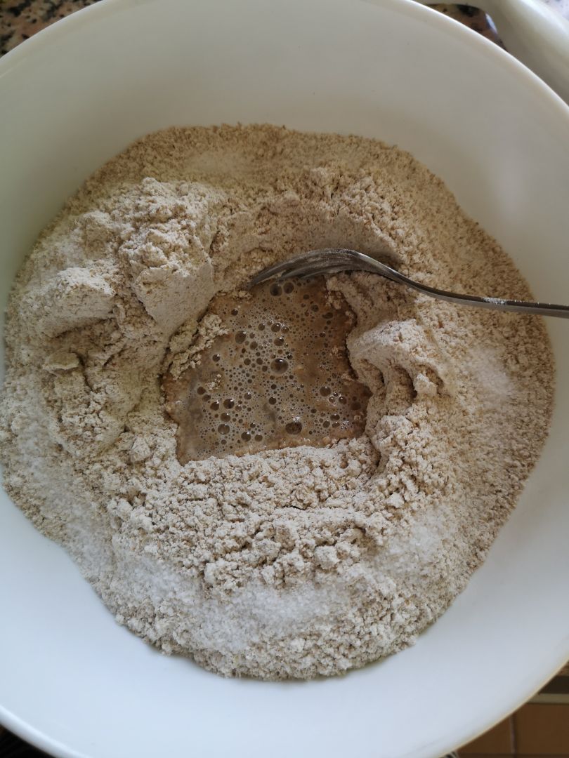 Pan de molde integral Paso 0 Pan de molde integral Paso 0
