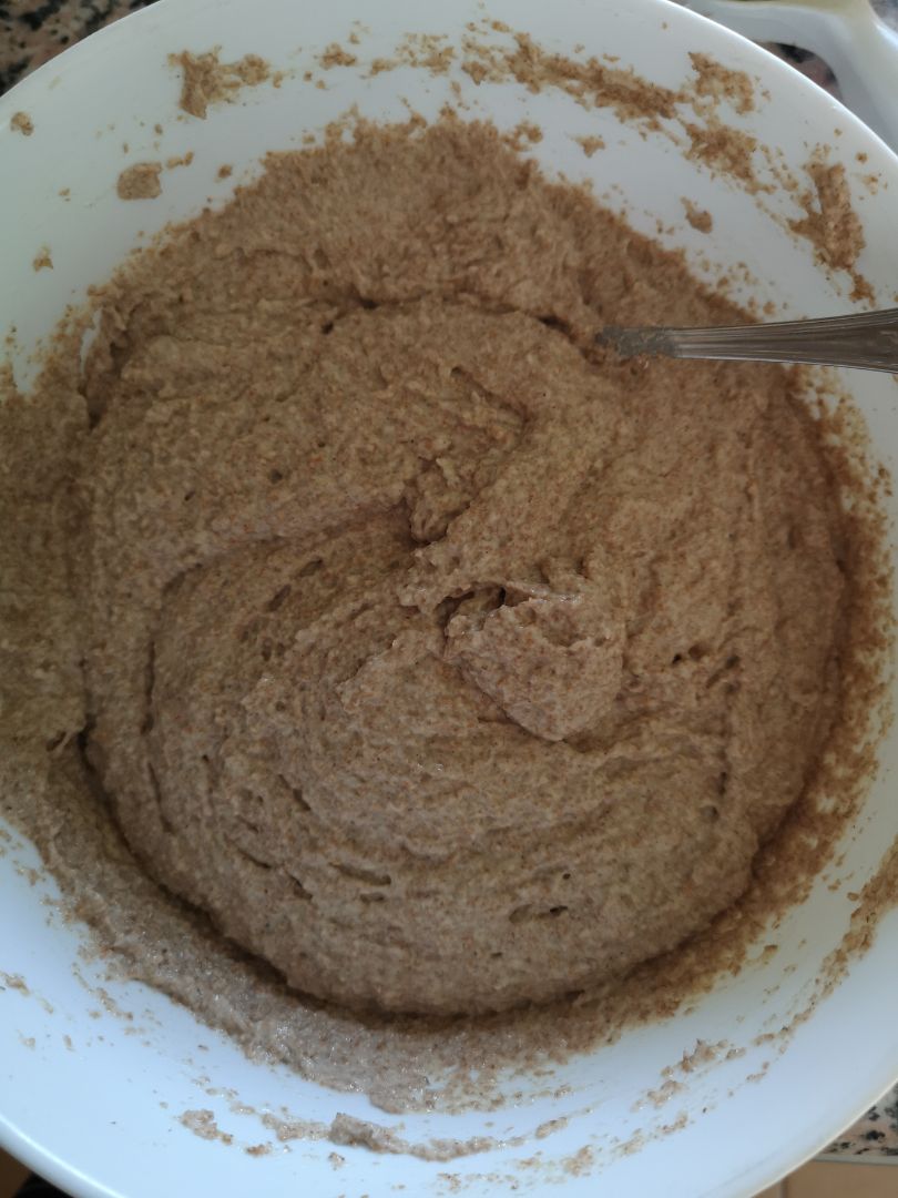 Pan de molde integral Paso 1 Pan de molde integral Paso 1