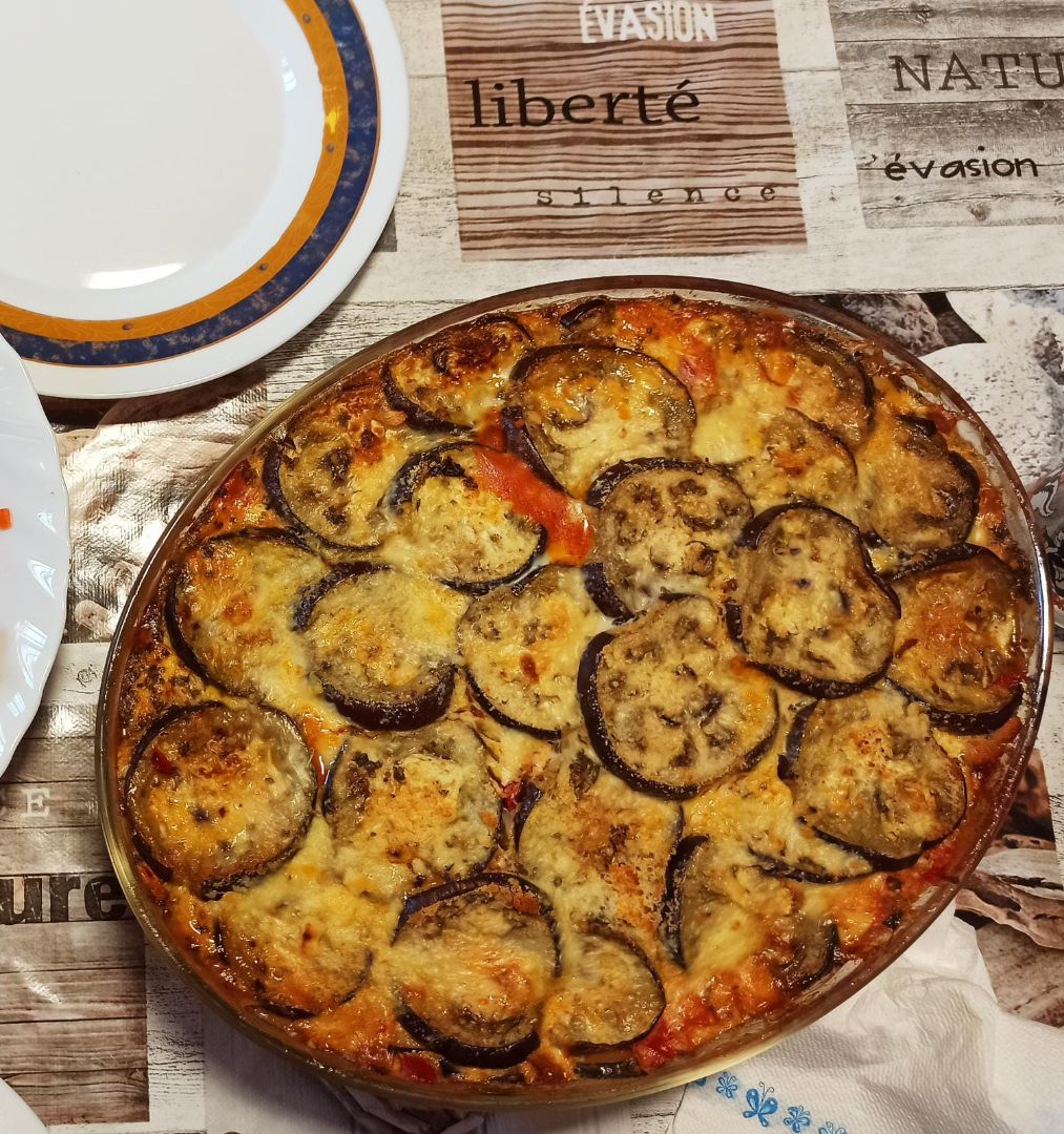 Pastel de berenjenas