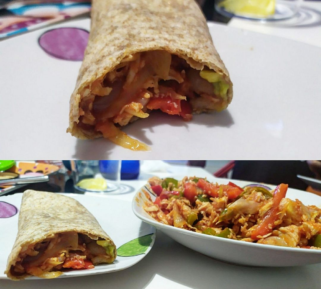 Fajitas de pollo