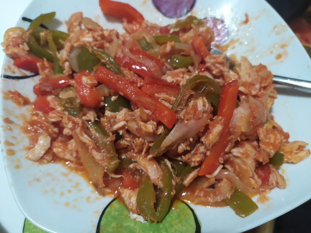 Fajitas de pollo Paso 2 Fajitas de pollo Paso 2