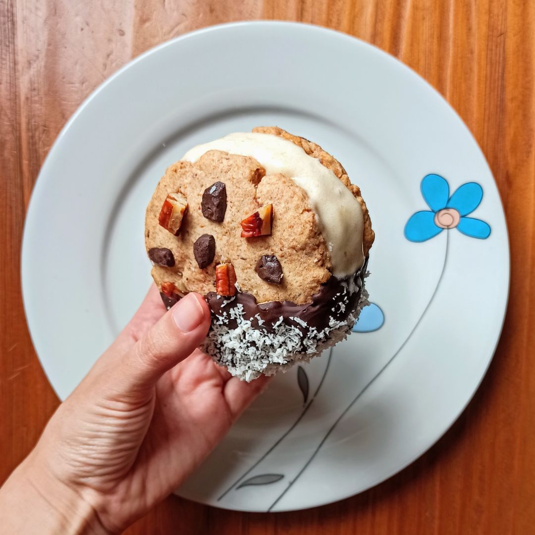 🌸SÁNDWICH HELADO DE COOKIES🌸