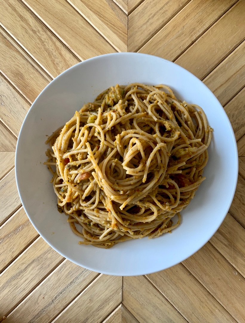 Espaguetis boloñesa vegana