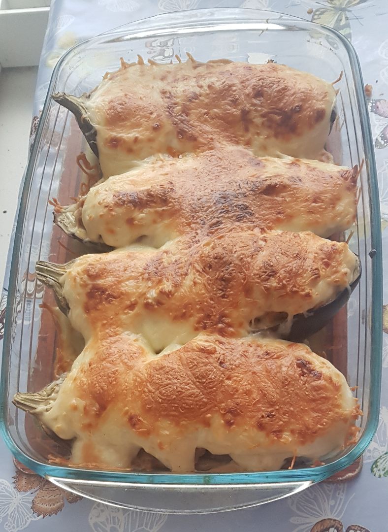 Berenjenas rellenas de carne
