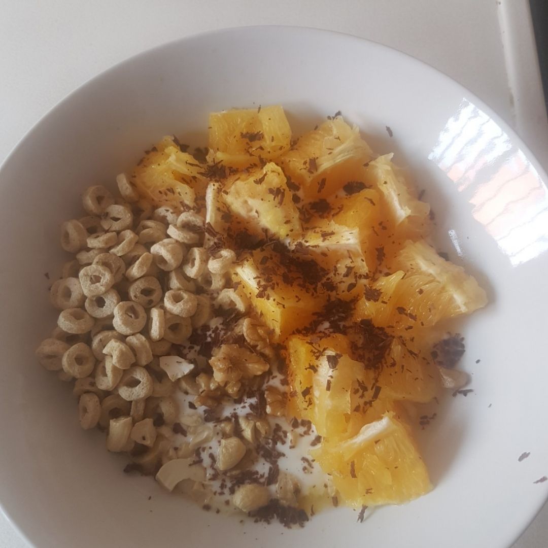 Yogur con naranja y cositas 🤭 Paso 3 Yogur con naranja y cositas 🤭 Paso 3