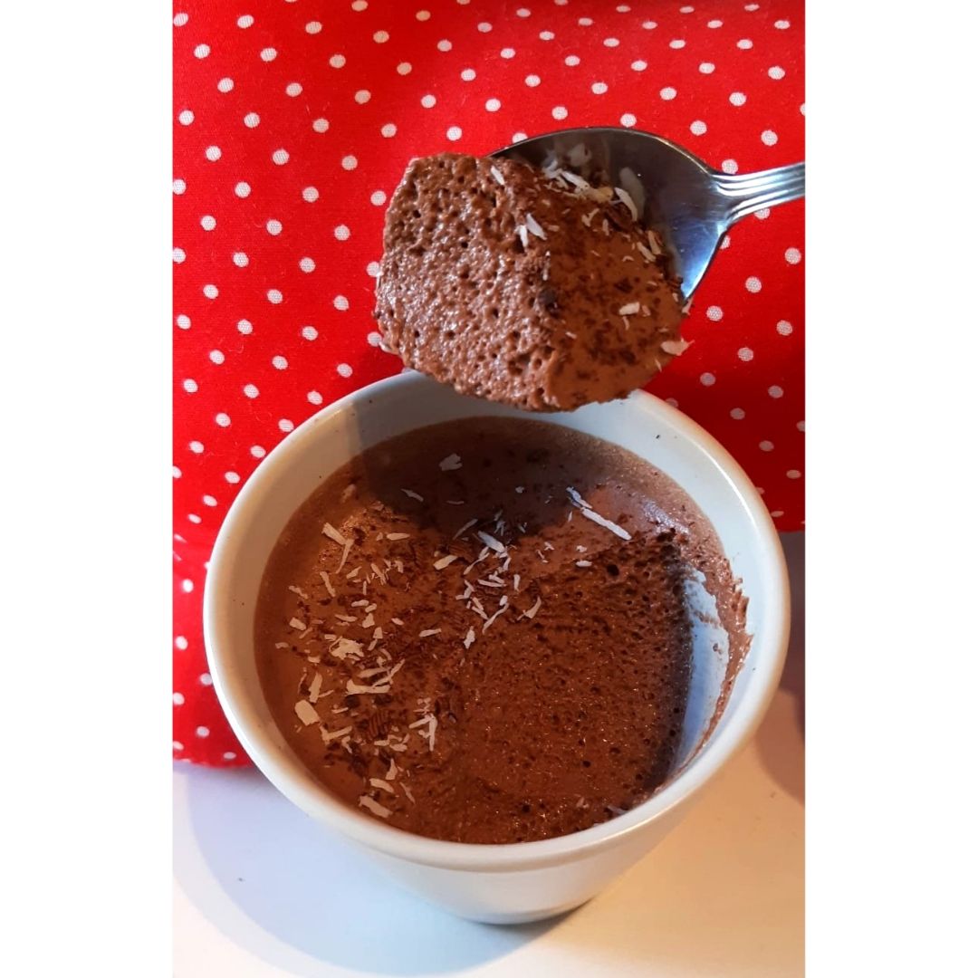 Mousse de chocolate fit, fácil y rápido Mousse de chocolate fit, fácil y rápido
