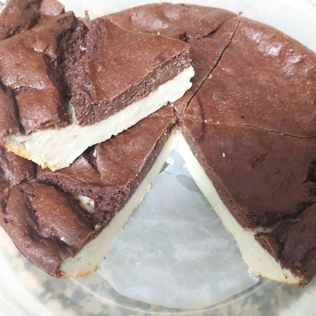 Cheesecake dos colores Cheesecake dos colores