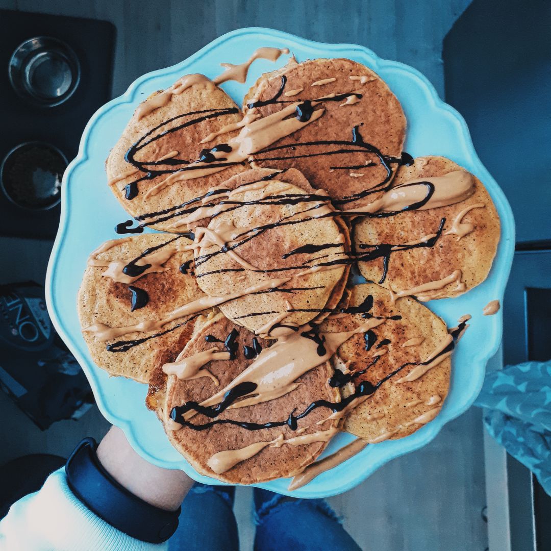 Pancakes de calabaza Pancakes de calabaza