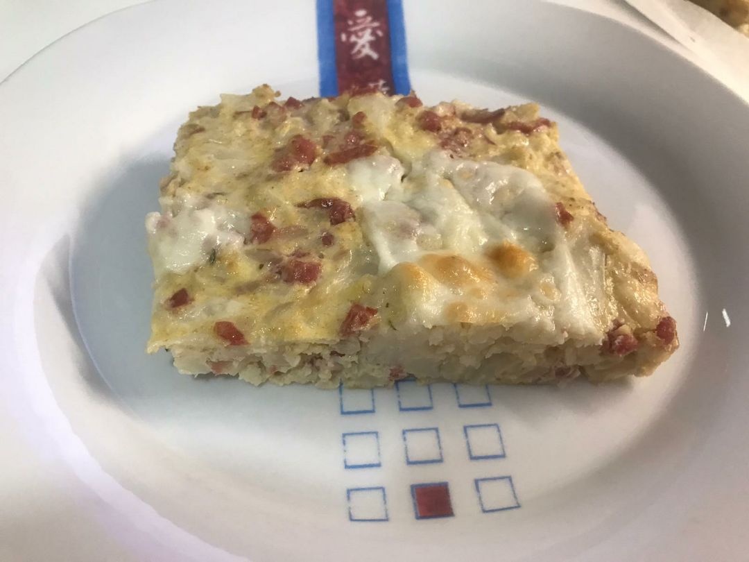 Tortilla de coliflor al horno Tortilla de coliflor al horno