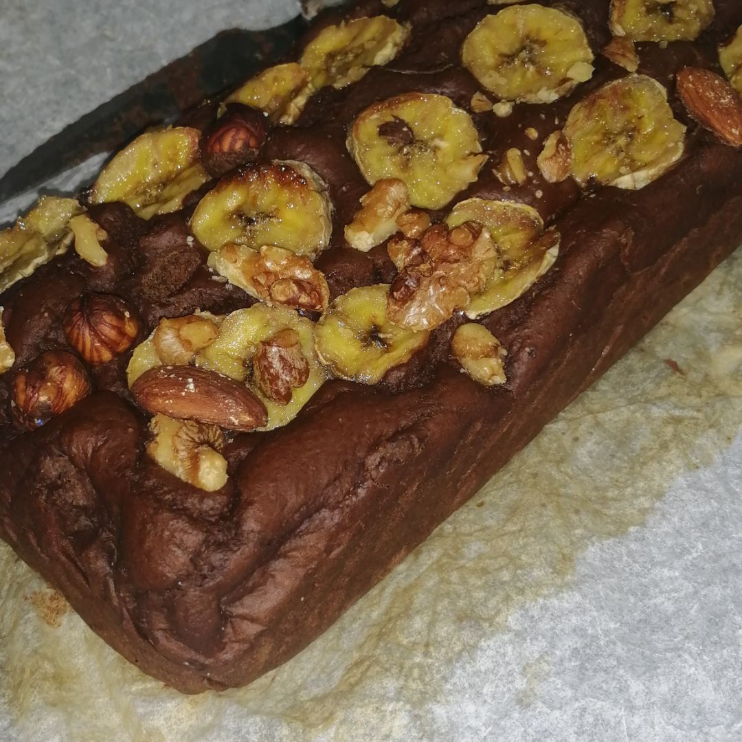 Bizcocho fitness 🍞🍌🌰 Bizcocho fitness 🍞🍌🌰