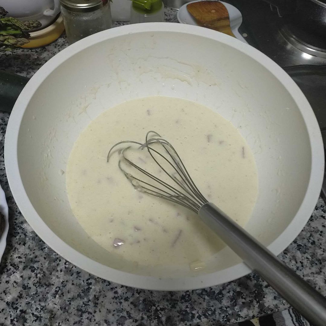 Muffins de verdura sin gluten  Paso 1